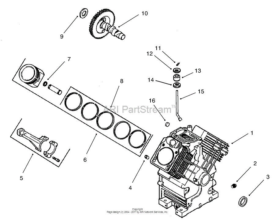 Toro 73542, 520xi Garden Tractor, 2004 (SN 240000001-240999999) Parts ...