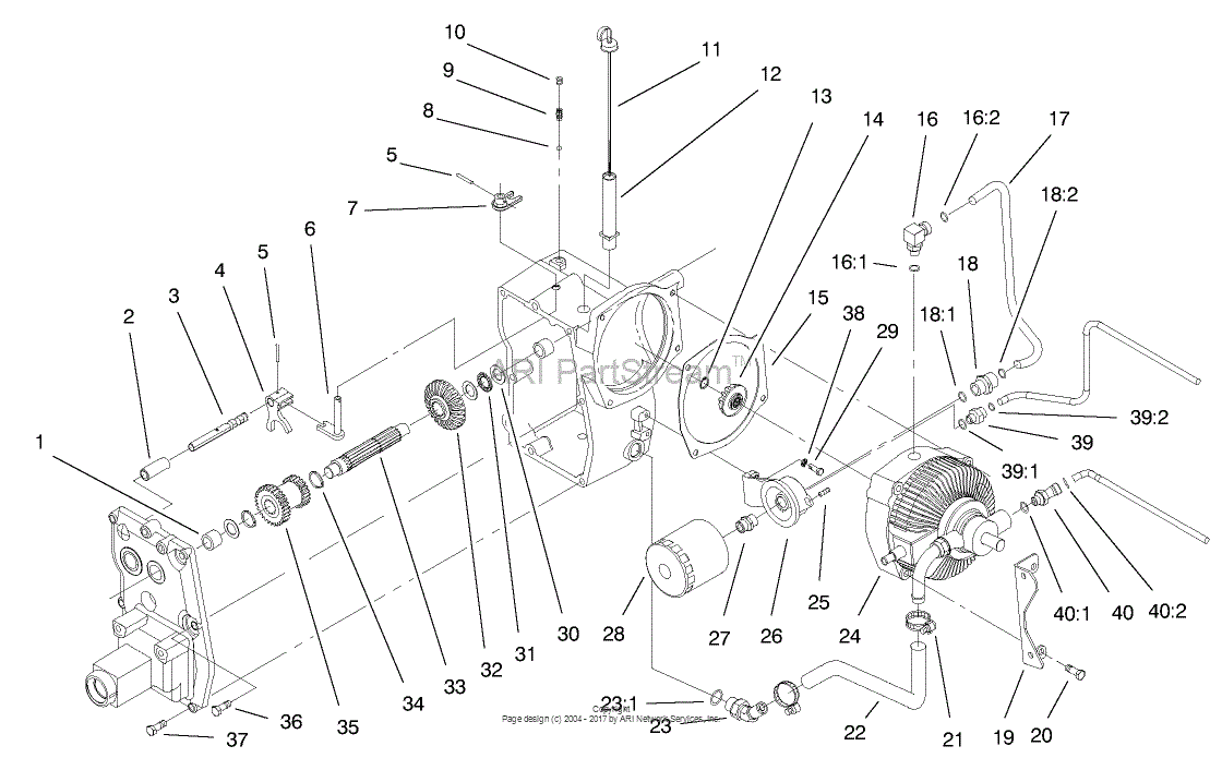 Toro 73561, 522xi Garden Tractor, 2000 (SN 200000201-200999999) Parts ...