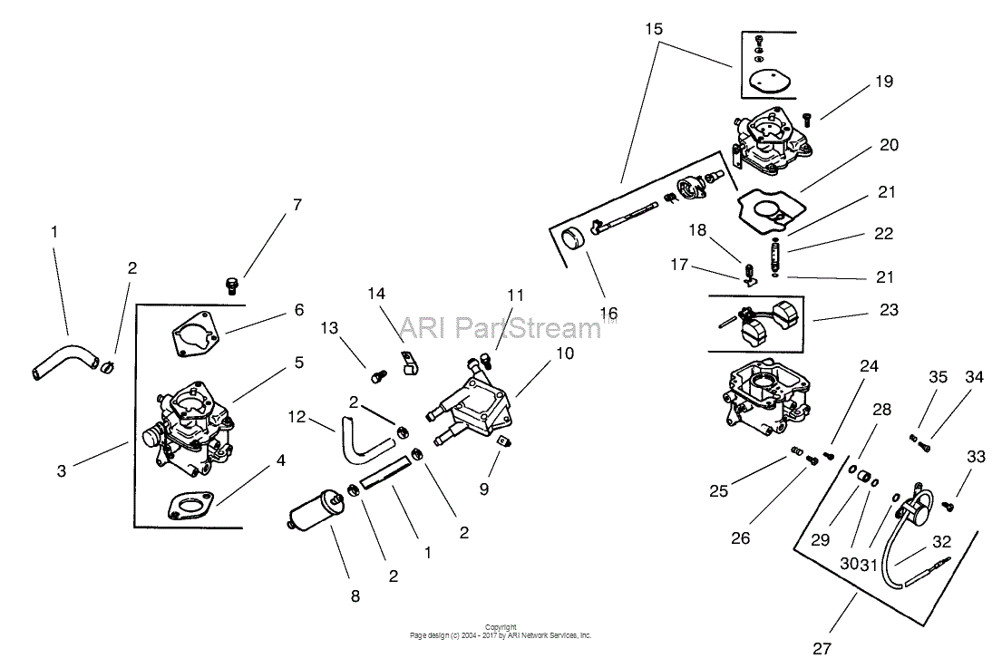 Toro 73561, 522xi Garden Tractor, 2002 (SN 220000001-220999999) Parts ...