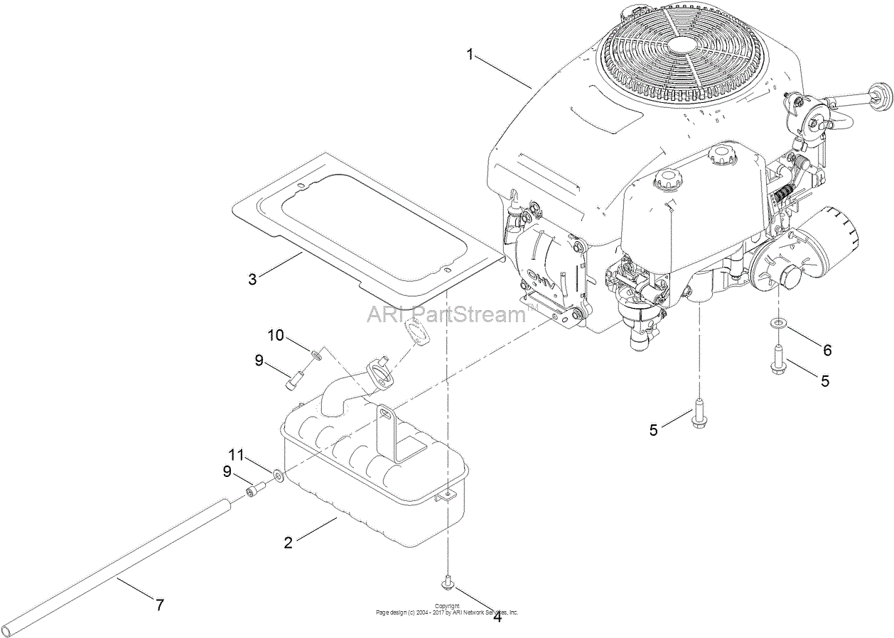 Toro 74650 TimeCutter ZS 3200S Riding Mower SN 400000000