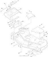 Toro 74848, TITAN ZX 5400 Zero-Turn-Radius Riding Mower, 2016 (SN 