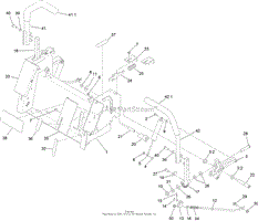 Toro 74893, TITAN MX6000 Zero-Turn-Radius Riding Mower, 2015 (SN 