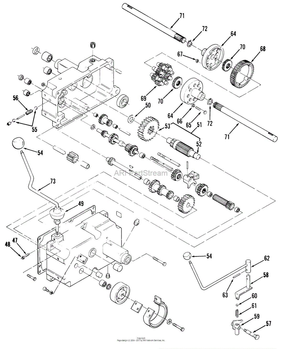 Toro 91-16KS01, C-161 Automatic Tractor, 1979 Parts Diagram for ...