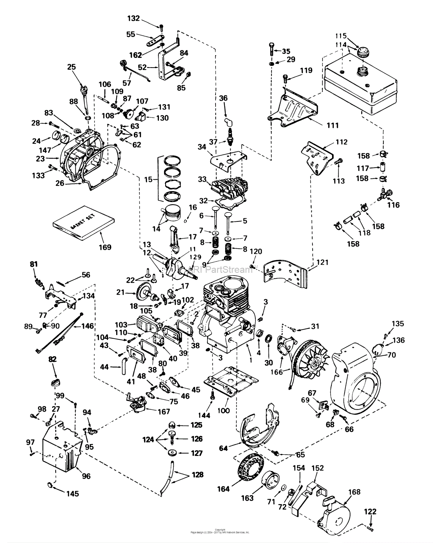 Toro 38050, 724 Snowthrower, 1980 (SN 0000001-0999999) Parts Diagram ...