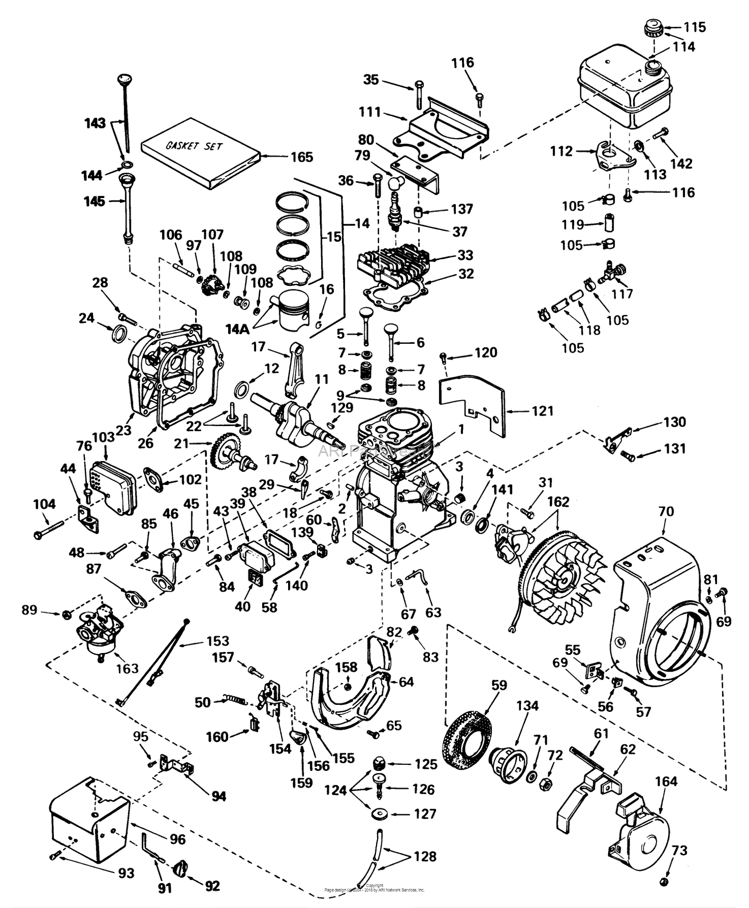 Toro 38015, 421 Snowthrower, 1983 (SN 3000001-3999999) Parts Diagram ...