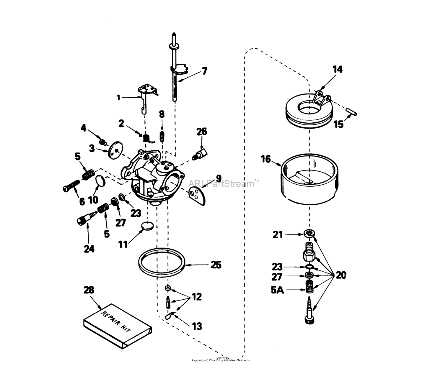 Toro 38035, 3521 Snowthrower, 1985 (SN 5000001-5999999 ... tecumseh engine parts diagram 