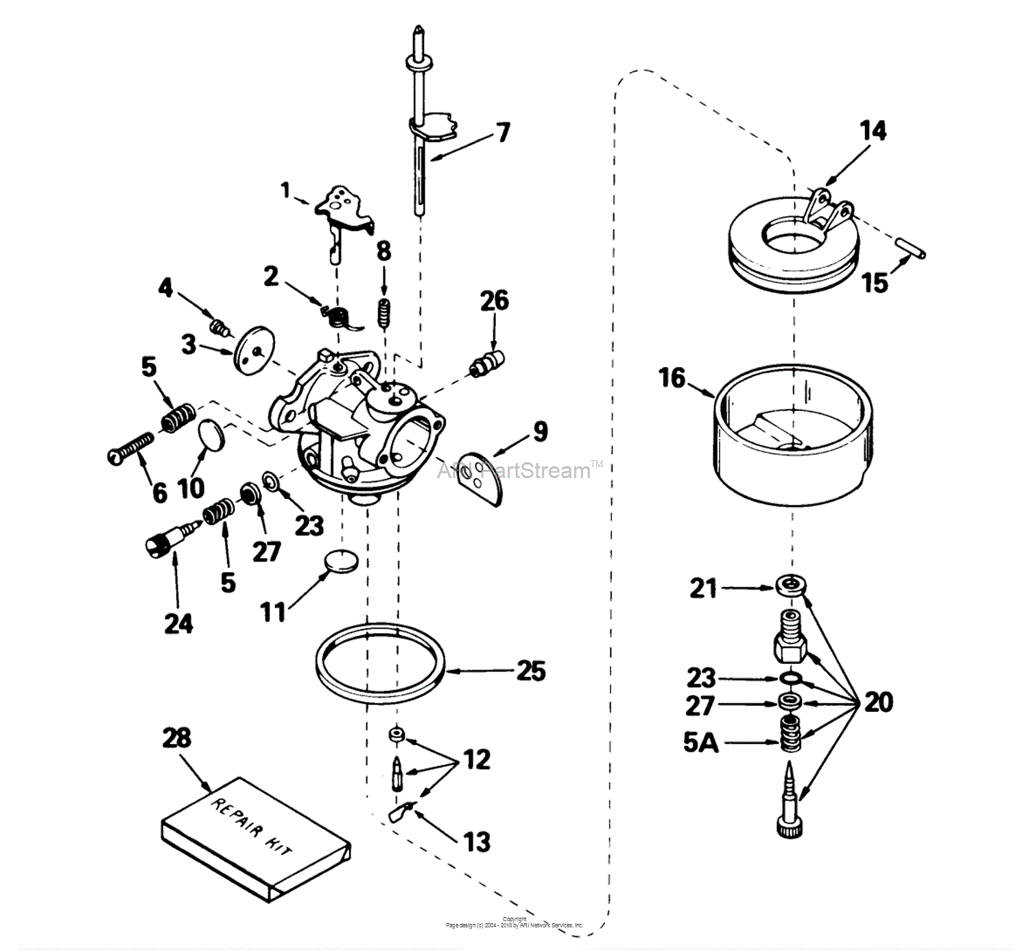 Toro 38040, 524 Snowthrower, 1986 (SN 6000001-6999999) Parts Diagram ...