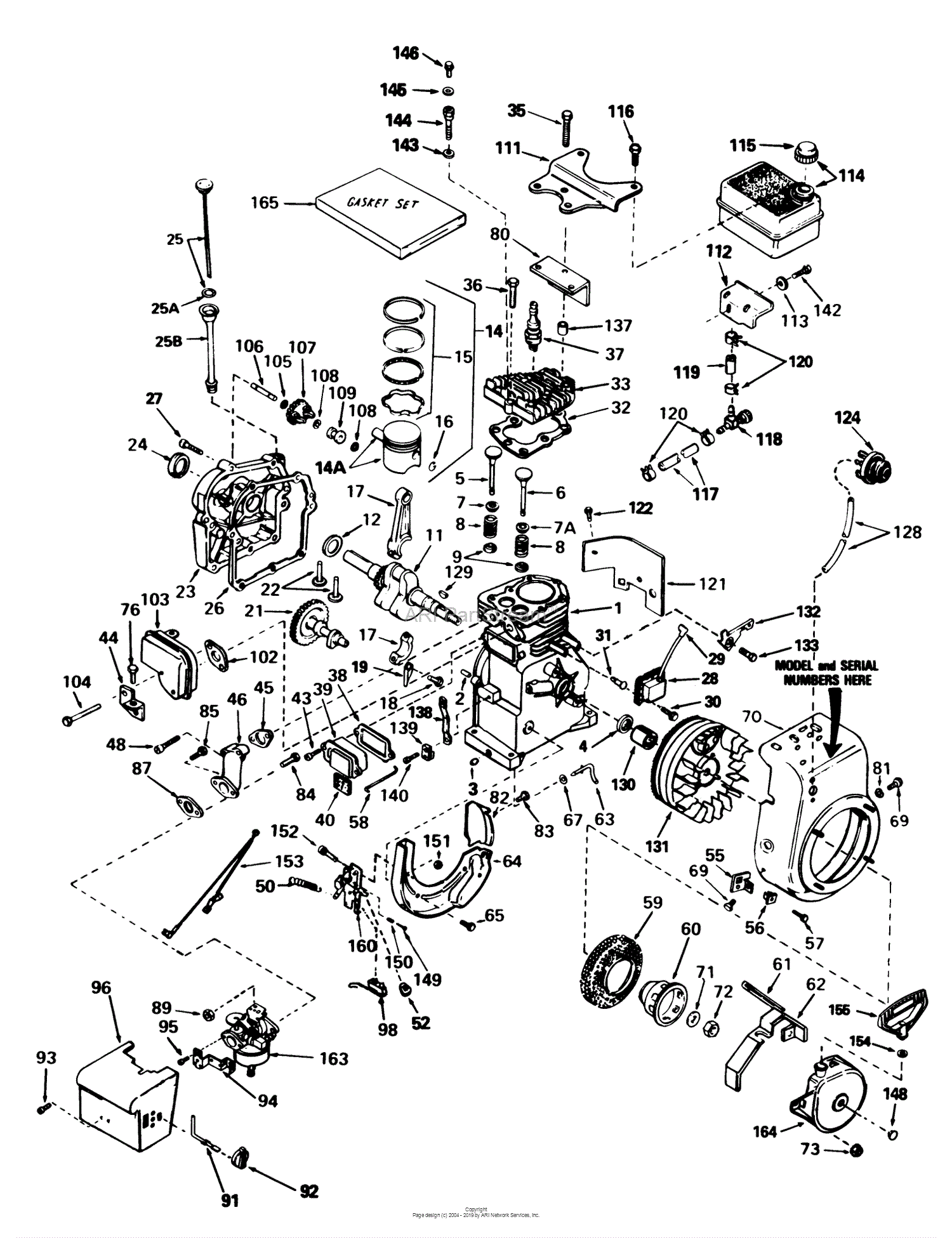 Toro 38052, 521 Snowthrower, 1986 (SN 6000001-6999999) Parts Diagram ...