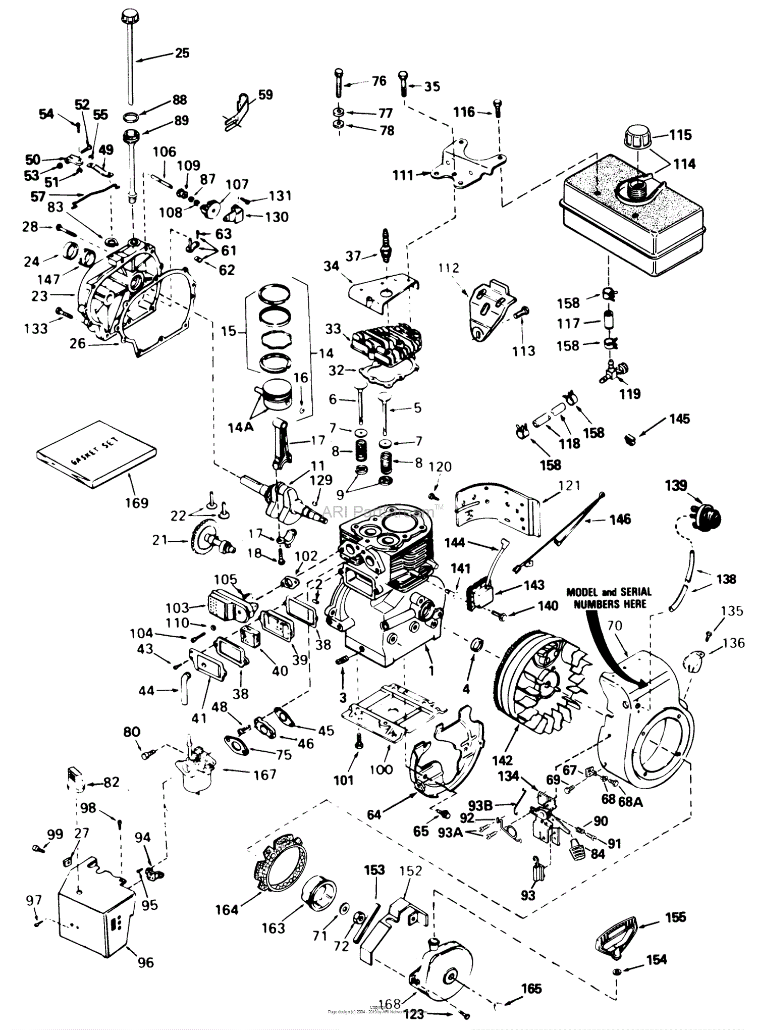 Toro 38510, 624 Power Shift Snowthrower, 1989 (SN 9000001-9999999 ...