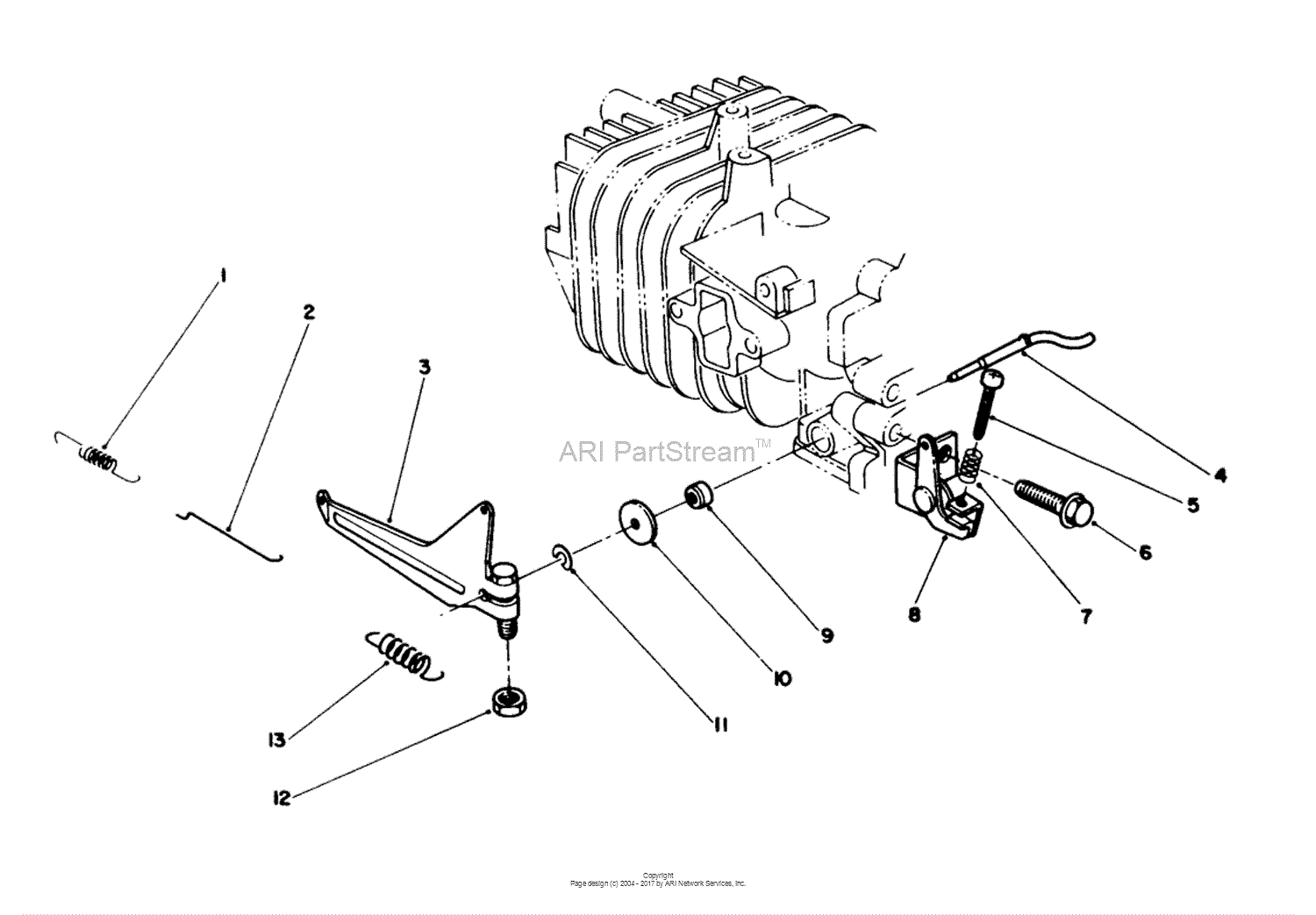 Toro 38180, CCR 2000 Snowthrower, 1994 (SN 4900001-4999999) Parts