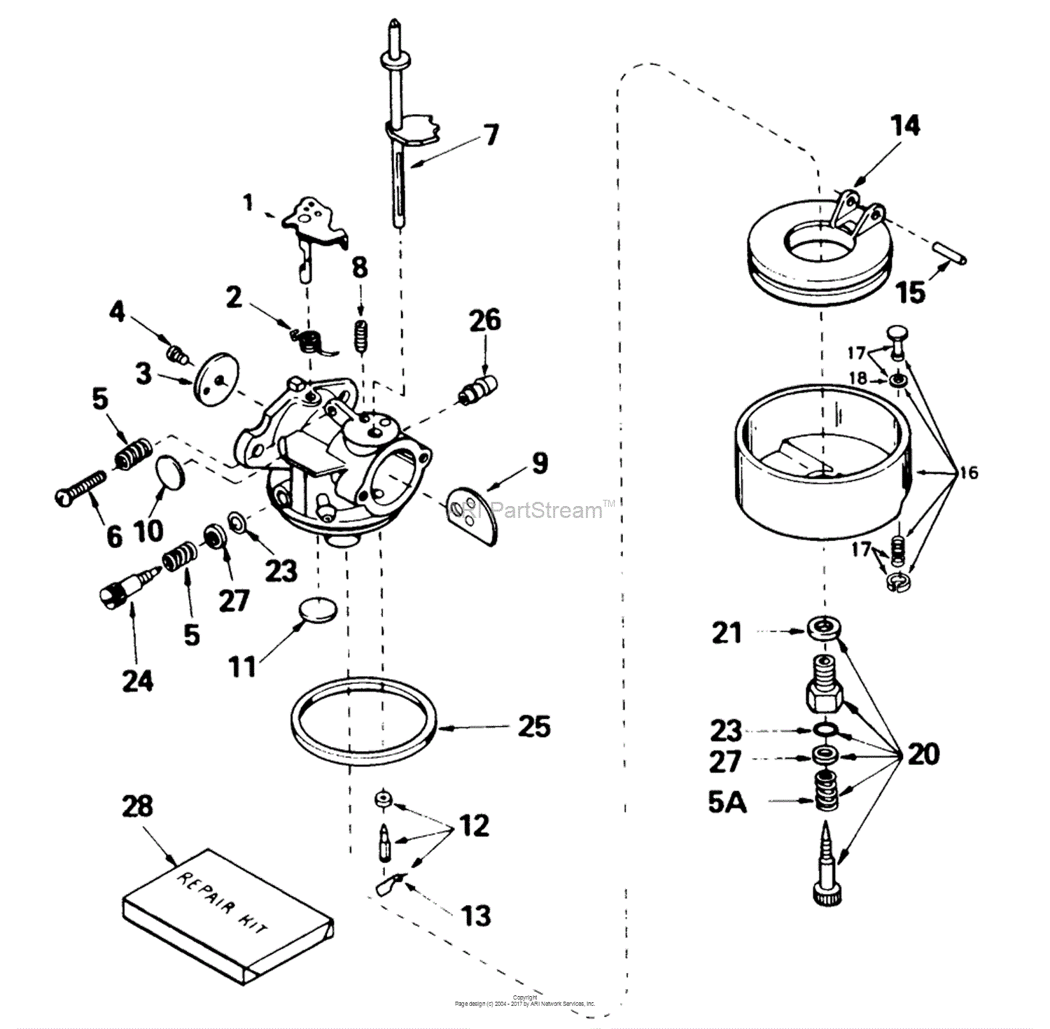 Toro 38072, 724 Snowthrower, 1995 (SN 5900001-5999999) Parts Diagram ...