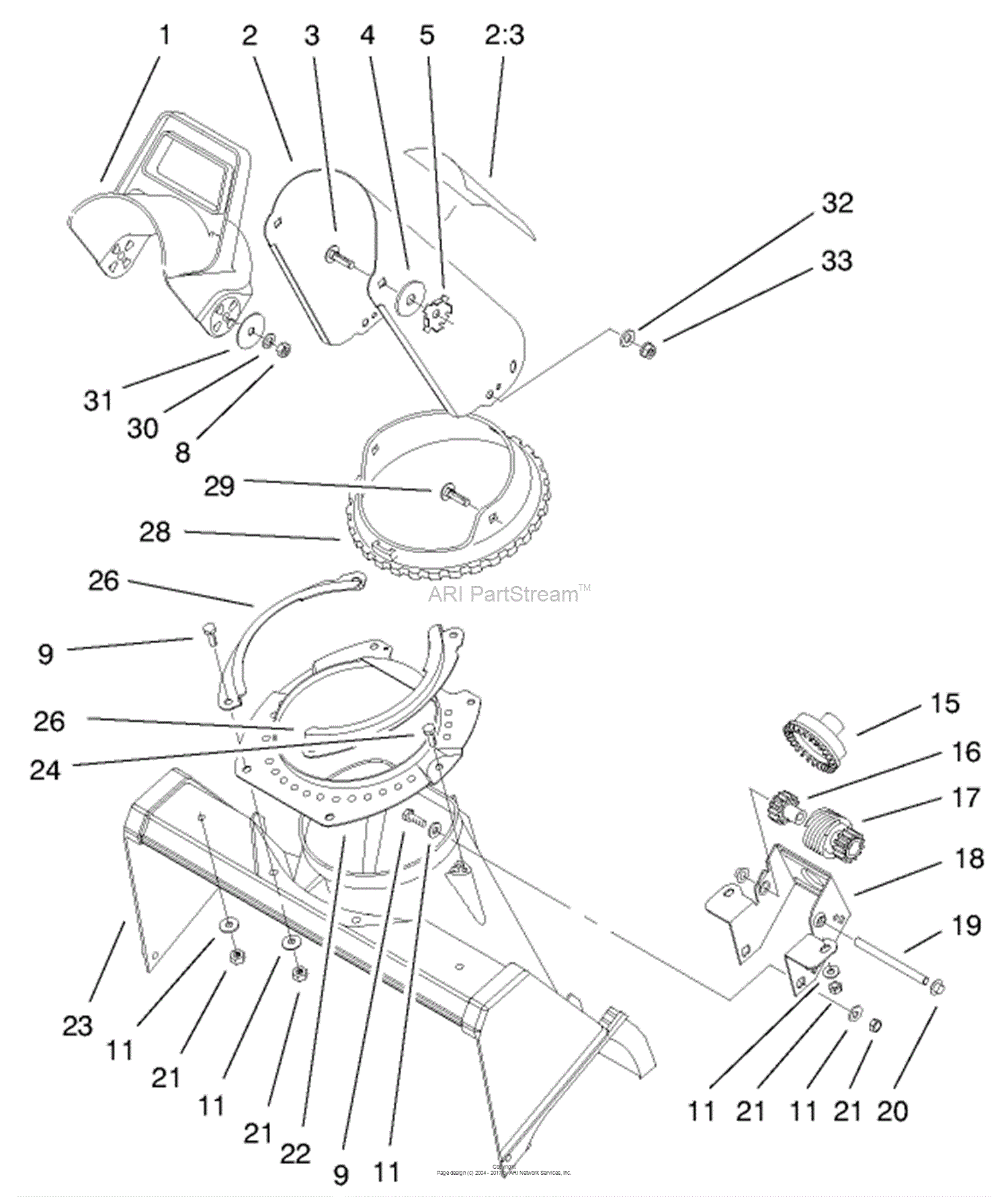 Toro 38442, CCR 3650 Snowthrower, 2000 (SN 200000001200999999) Parts