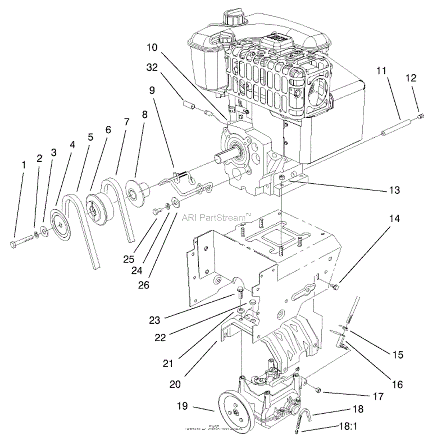 Toro 38079, 924 Power Shift Snowthrower, 2002 (SN 220000001-220999999 ...