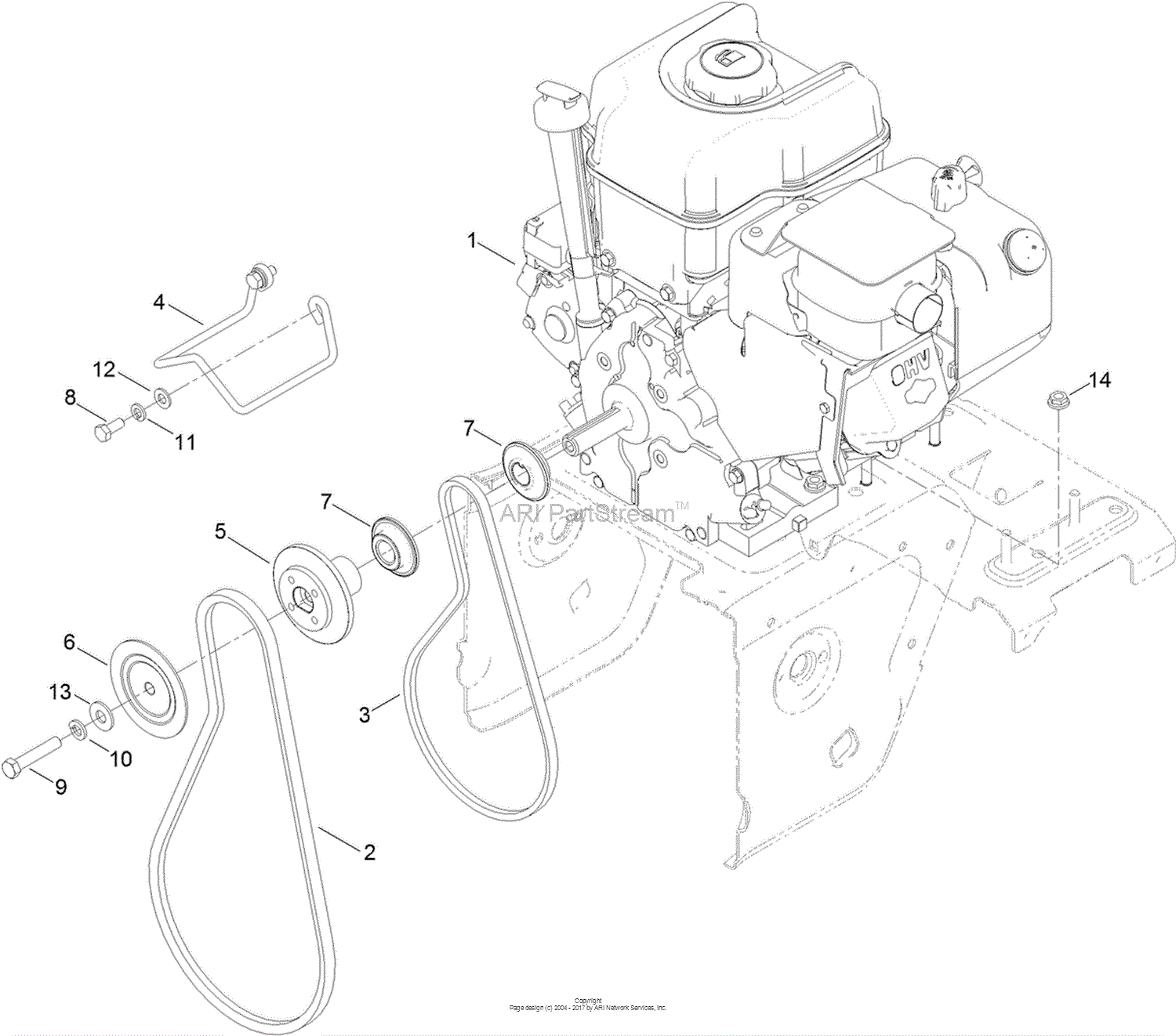 Toro 37771, Power Max 726 OE Snowthrower, 2014 (SN 314000001-314999999 ...