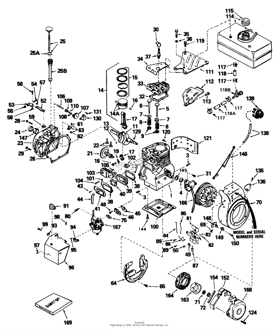 Toro 38050, 724 Snowthrower, 1984 (SN 4000001-4999999) Parts Diagram ...