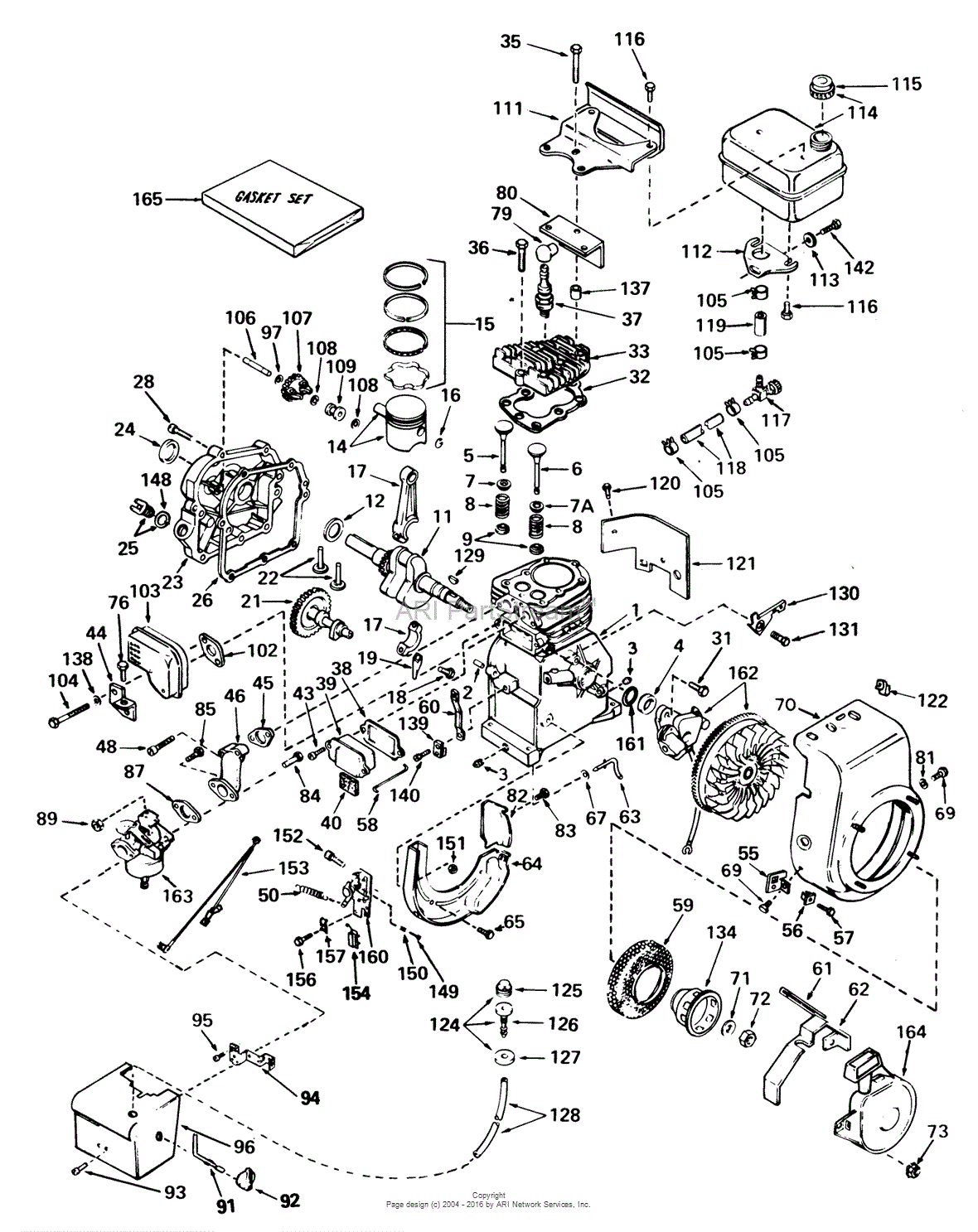 Toro 38045, 524 Snowthrower, 1980 (SN 0000001-0999999) Parts Diagram ...