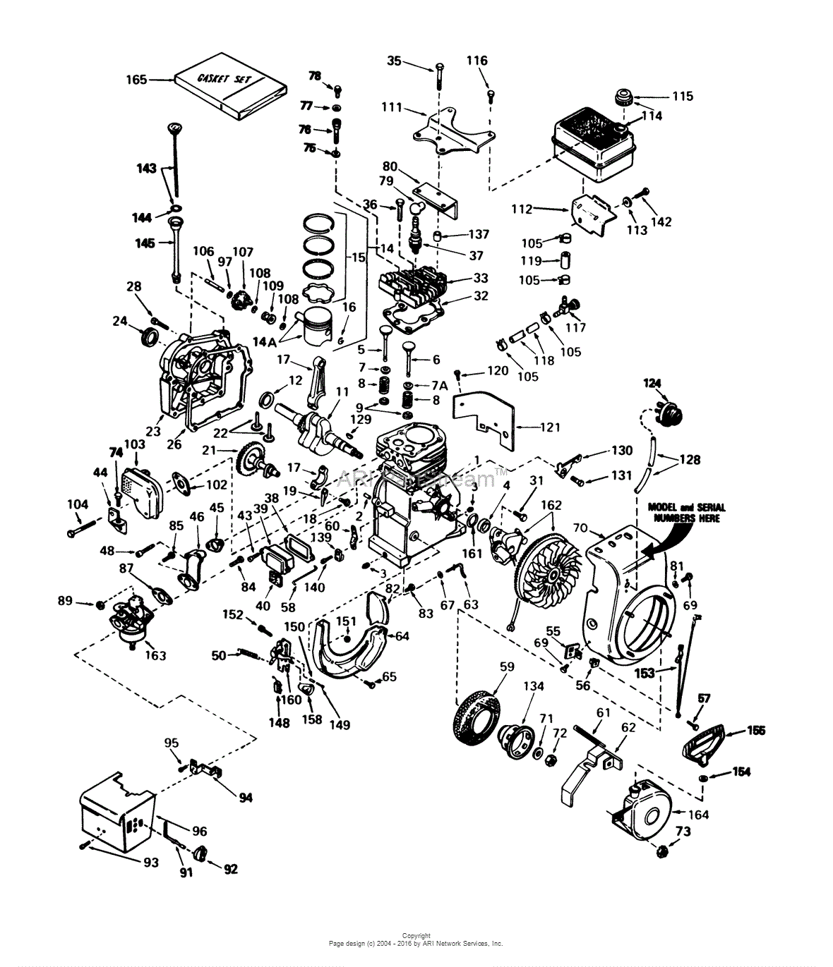 Toro 38052, 521 Snowthrower, 1985 (SN 5000001-5999999) Parts Diagram ...