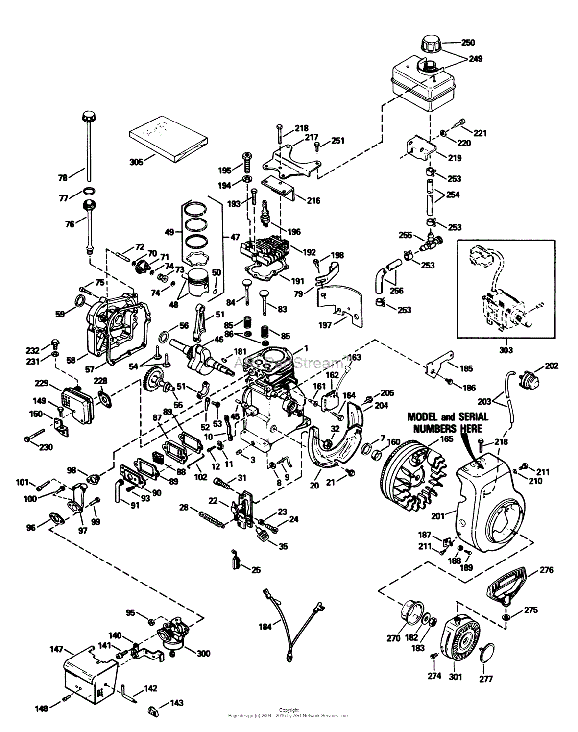 Toro 38056, 521 Snowthrower, 1991 (sn 1000001-1999999) Parts Diagram 