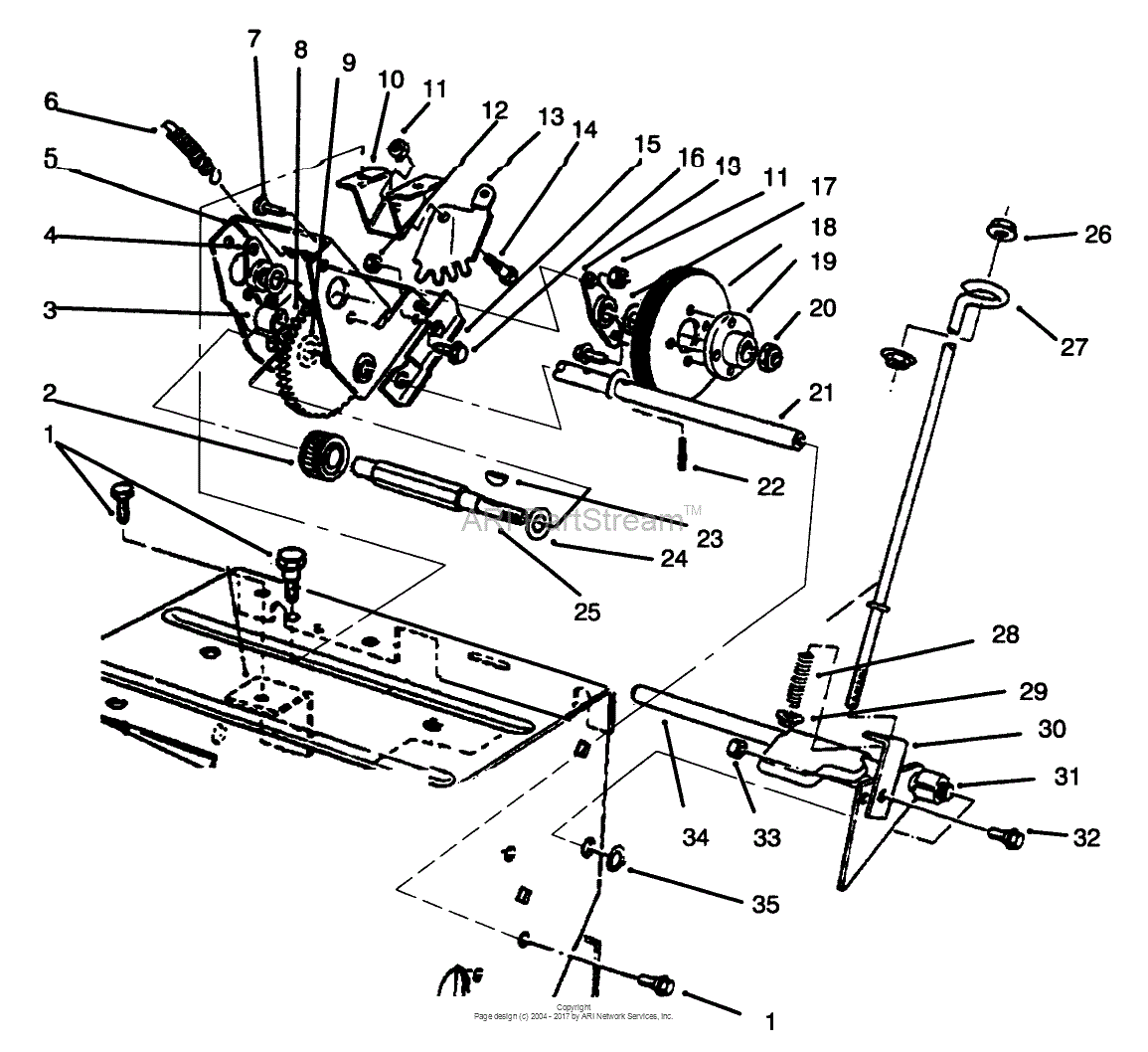 Toro 38072, 724 Snowthrower, 1996 (SN 6900001-6999999) Parts Diagram ...