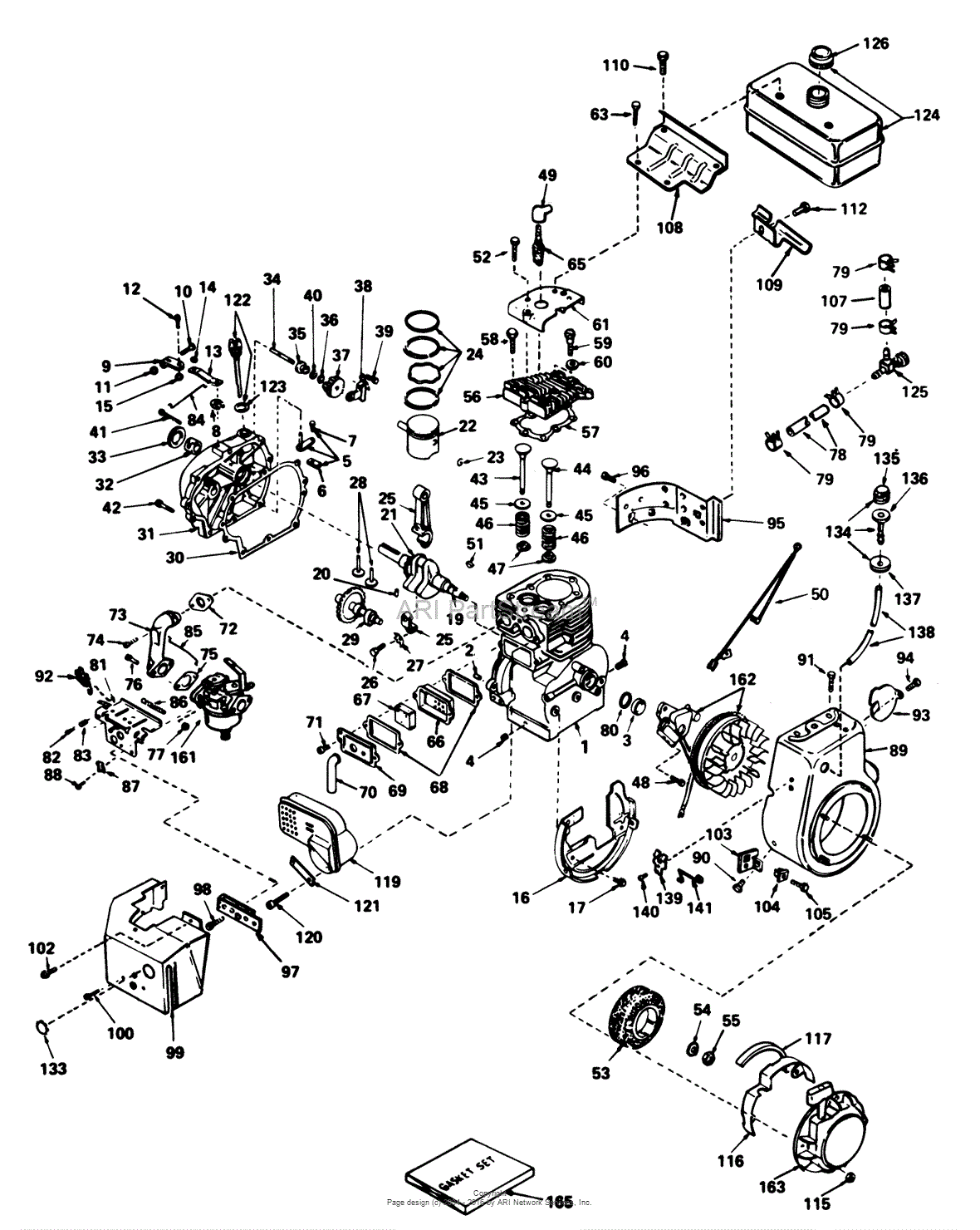 Toro 38080, 824 Snowthrower, 1979 (SN 9000001-9999999) Parts Diagram ...