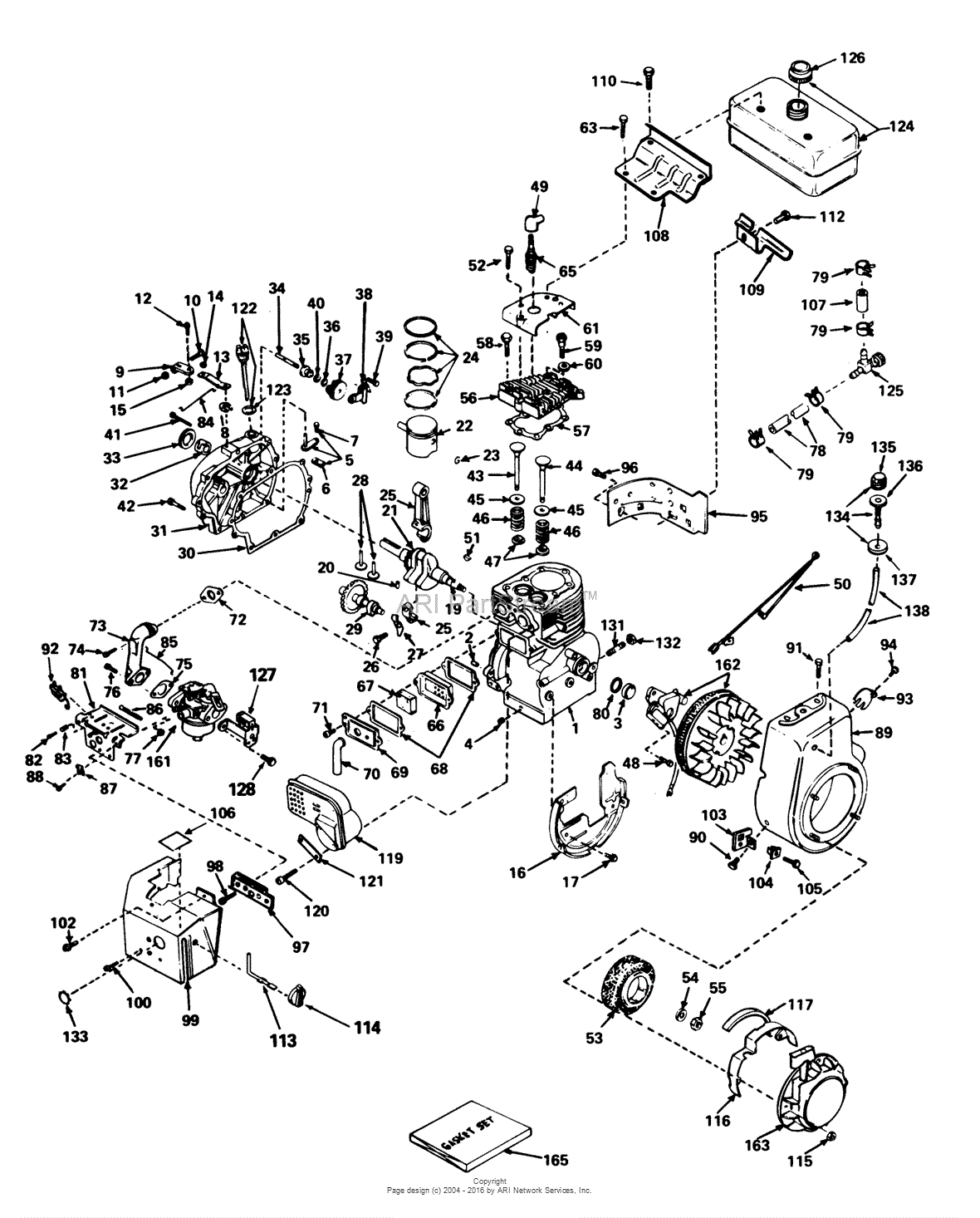 Toro 38080, 824 Snowthrower, 1980 (SN 0000001-0999999) Parts Diagram ...