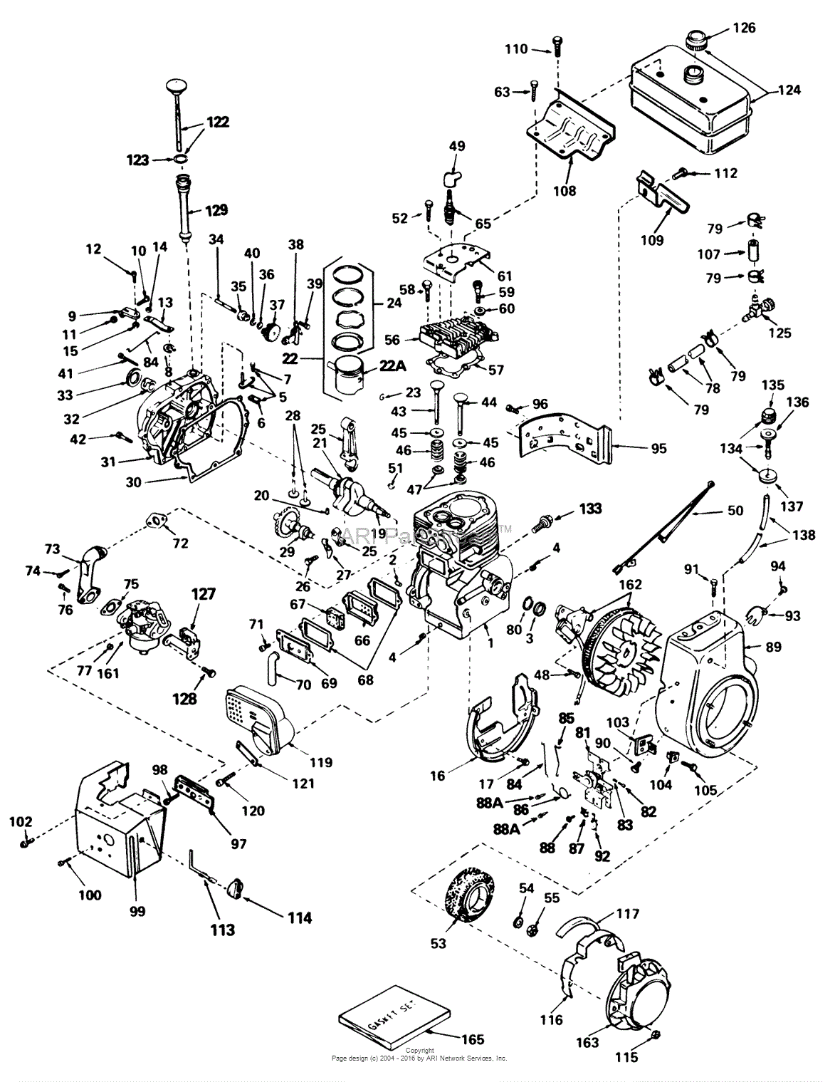 Toro 38080, 824 Snowthrower, 1981 (SN 1000001-1999999) Parts Diagram ...