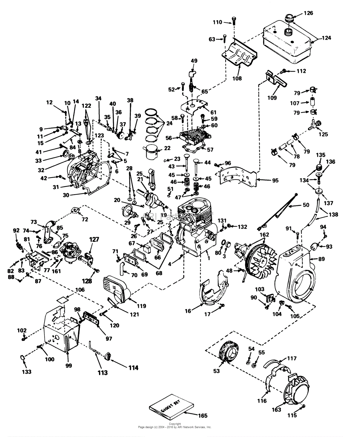 Toro 38085, 824 Snowthrower, 1980 (SN 0000001-0999999) Parts Diagram ...