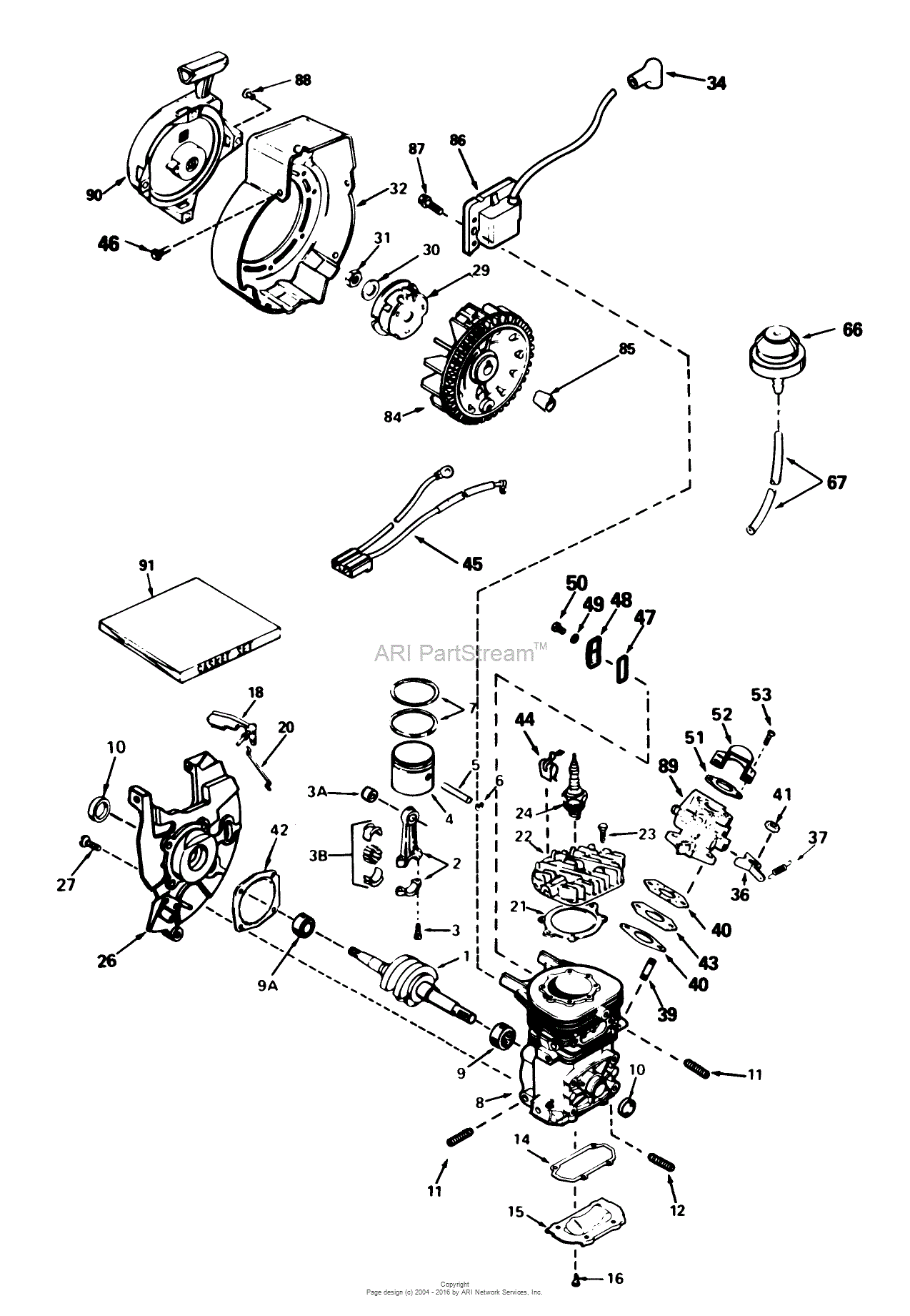 Toro 38162, S-620 Snowthrower, 1990 (SN 0000001-0999999) Parts Diagram ...