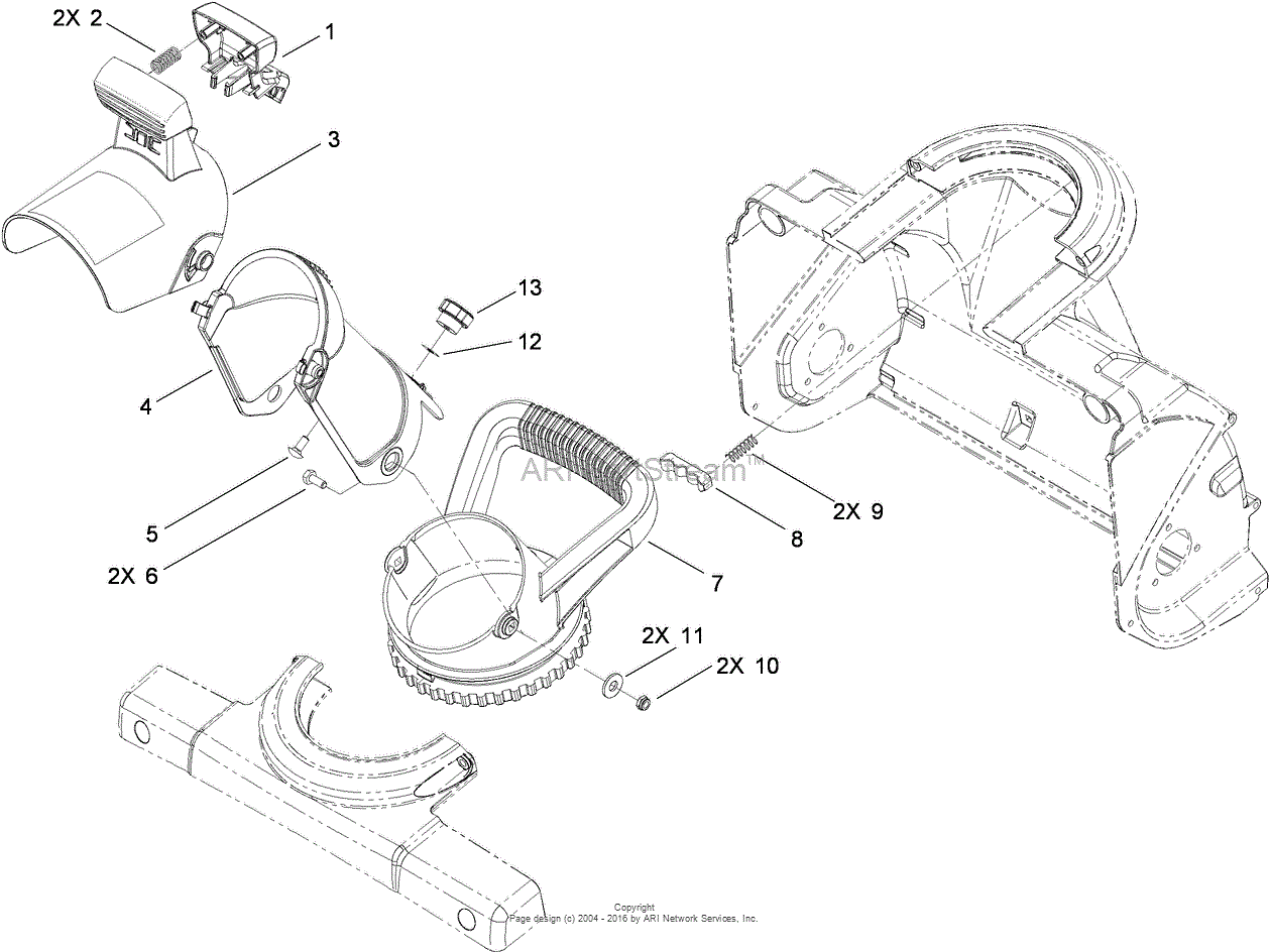 Black & Decker 285820-04 Gauge, Fuel Level - PowerToolReplacementParts