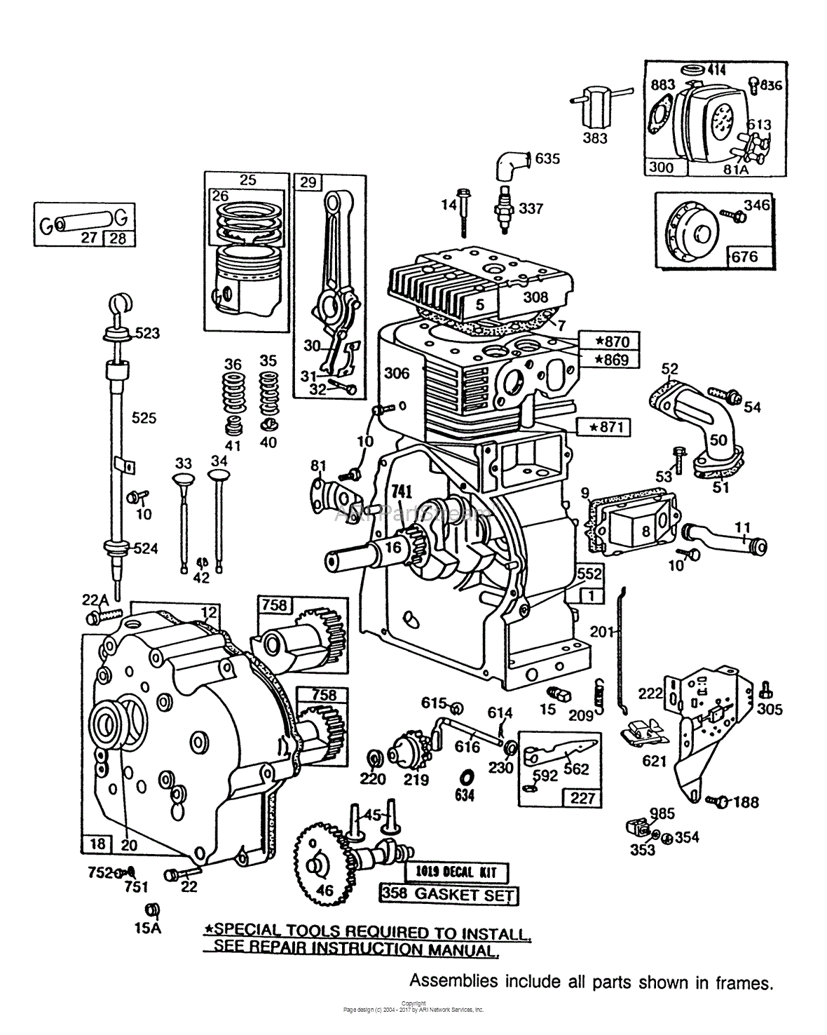 Toro 38580, 1132 Power Shift Snowthrower, 1990 (SN 0000001-0999999 ...