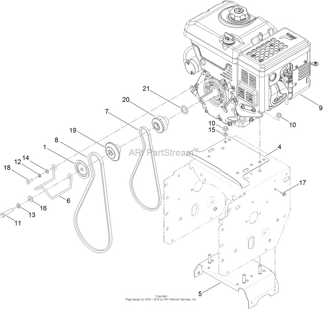 Toro 38680, Power Max Heavy Duty 1128 OXE Snowthrower, 2013 (SN ...