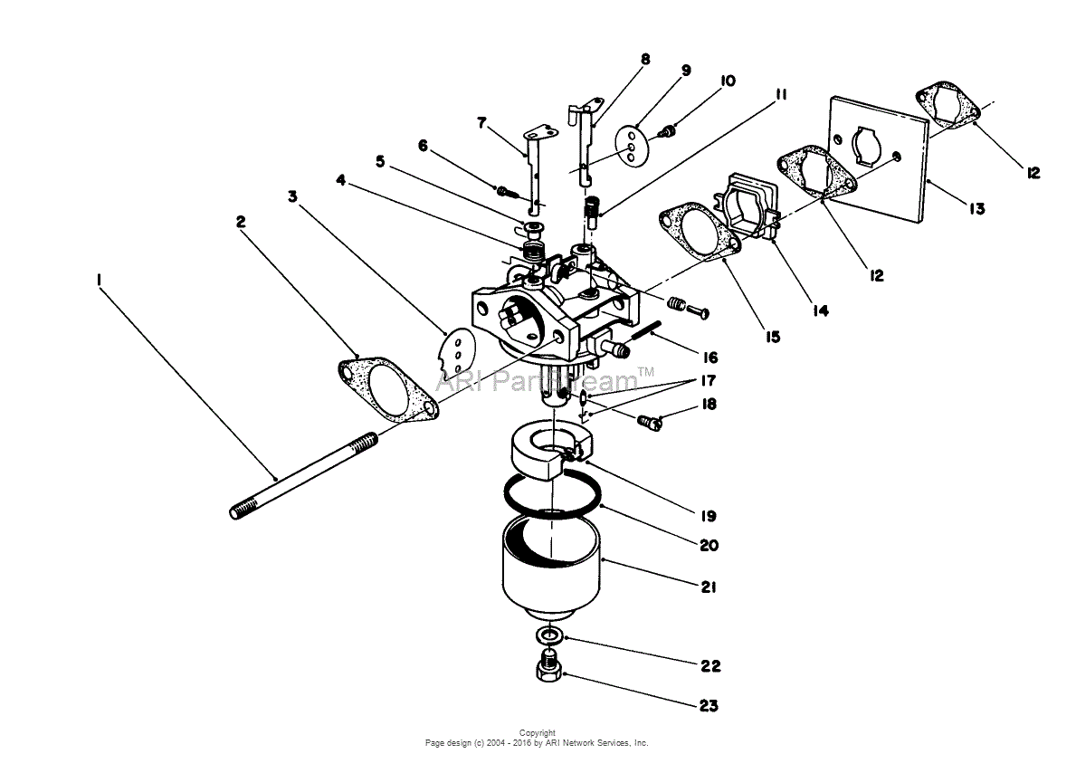 Toro 16212C, Lawnmower, 1987 (SN 7000001-7999999) Parts Diagram for ...