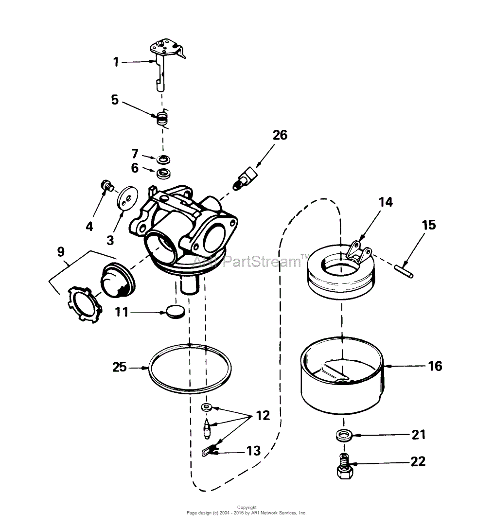 Toro 16575, Lawnmower, 1986 (SN 6000001-6999999) Parts Diagram for ...