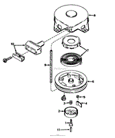 TORO MOWER OPERATING PARTS MANUAL MODEL WHIRLWIND H.P. 21 SN# 19119 - 101  & UP