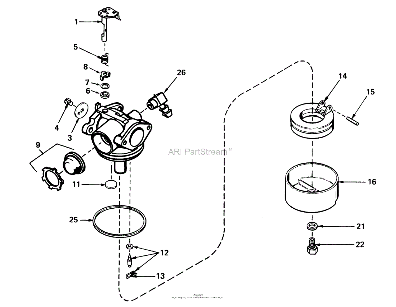 Toro 21658, Whirlwind II Deluxe, 1978 (SN 8000001-8999999) Parts ...