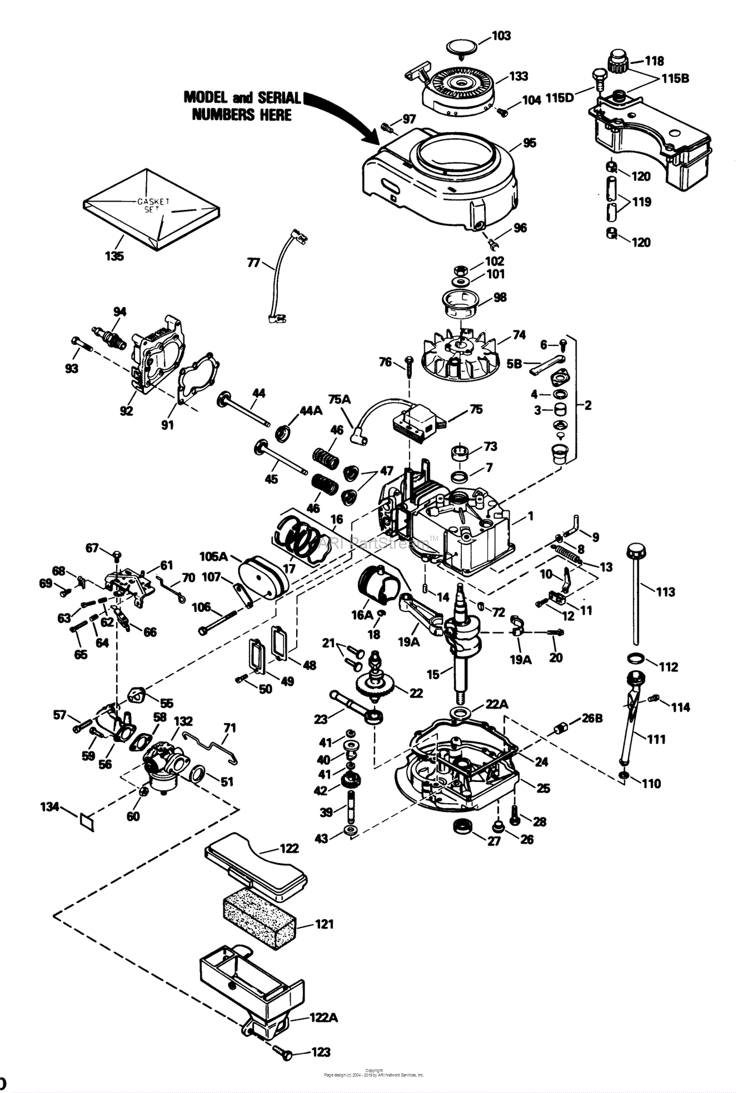 Toro 20532, Lawnmower, 1989 (sn 9000001-9999999) Parts Diagram For 