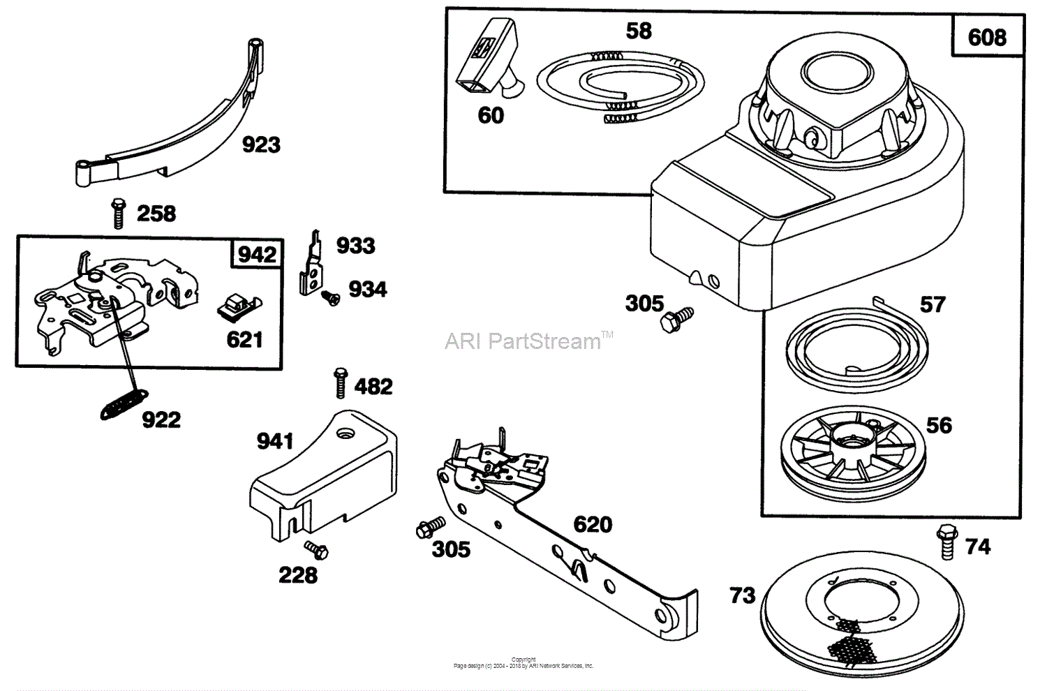 Toro 20432, Lawnmower, 1993 (SN 39000001-39999999) Parts Diagram for ...