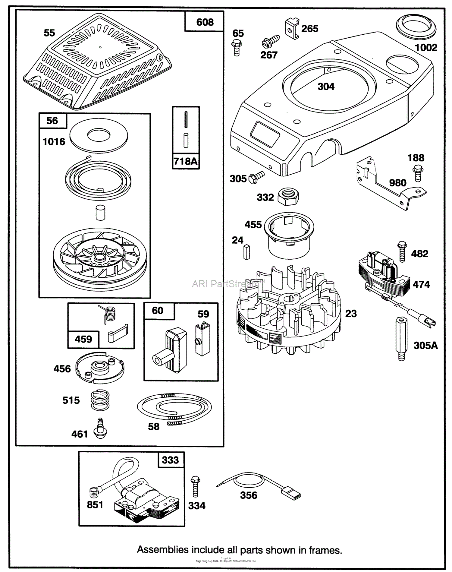 Toro 20439, Lawnmower, 1994 (SN 49000001-49999999) Parts Diagram for ...