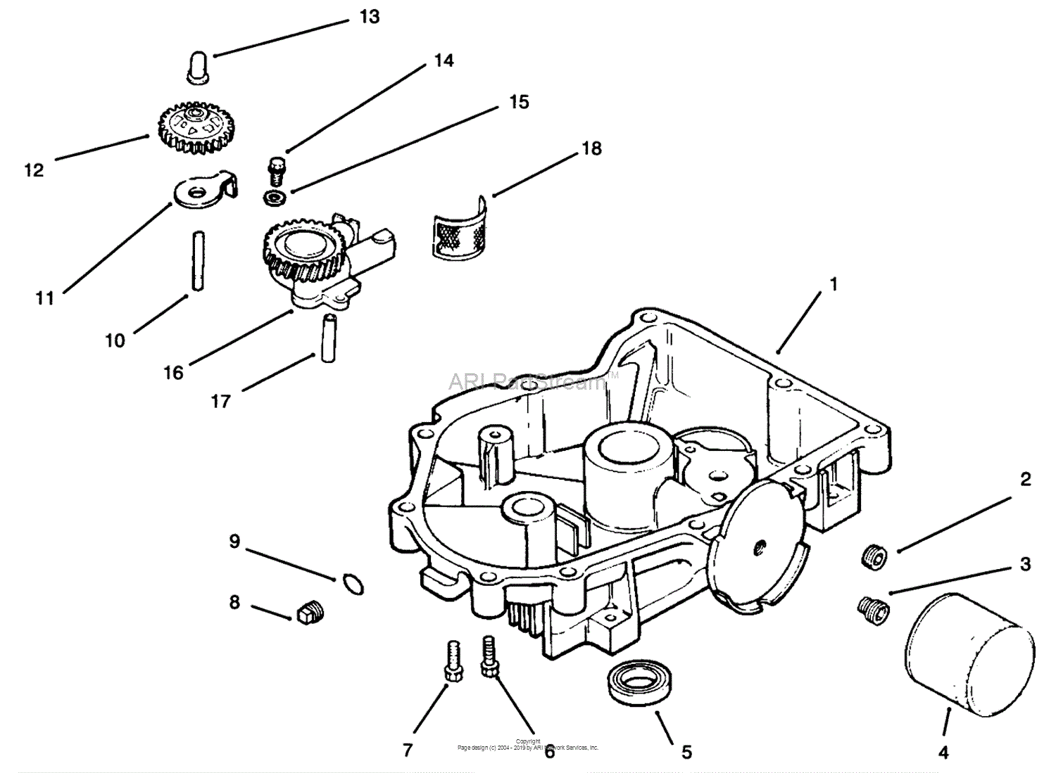 Toro 30181, Mid-Size Proline Gear Traction Unit, 16 hp, 1995 (SN ...