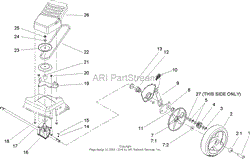 Toro 20005 22in Recycler Lawnmower 2005 Sn 250000001 250999999 Parts Diagrams