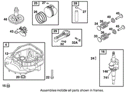 Toro 20043, Super Recycler Mower, SR-21SB, 2001 (SN 210000001-210999999) Parts  Diagrams