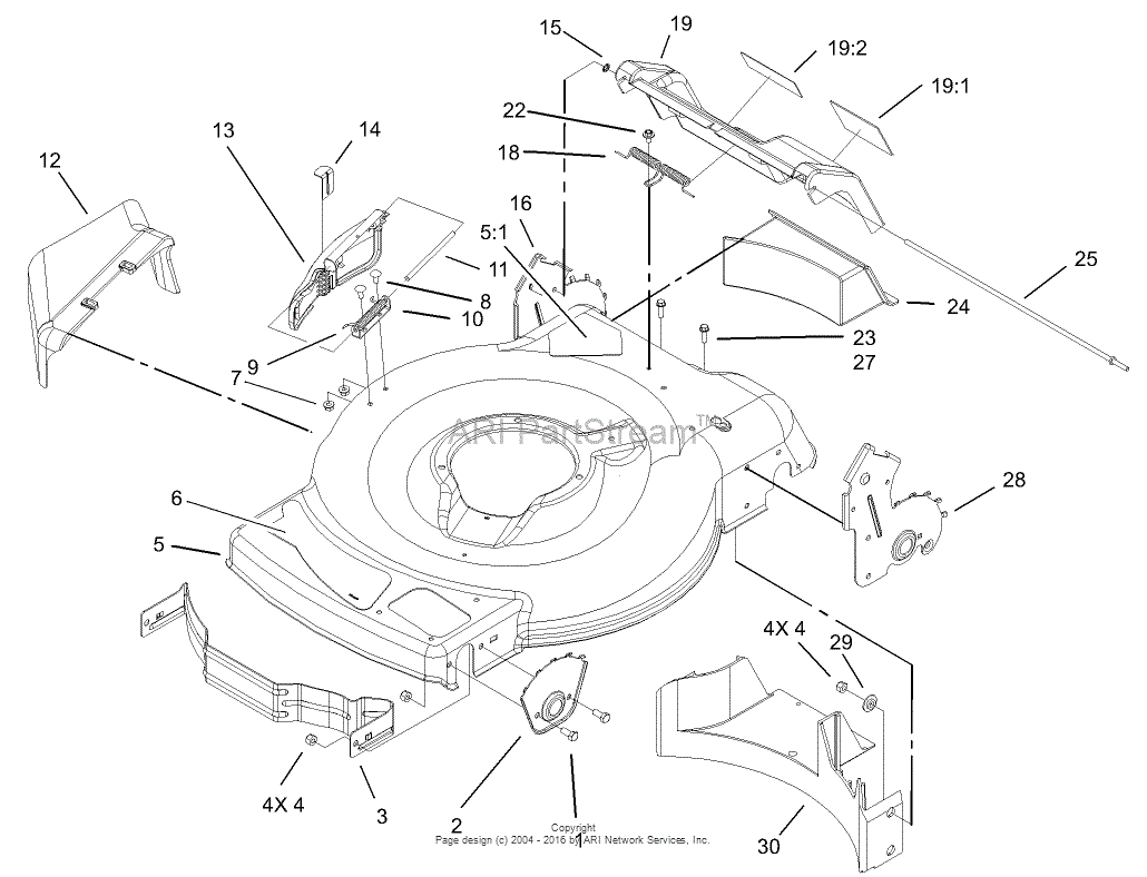 Toro 20016, 22