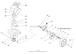 Toro 20016 22in Recycler Lawnmower 2005 Sn 250000001 250999999 Parts Diagram For Engine Assembly Tecumseh Lv195ea 362003b