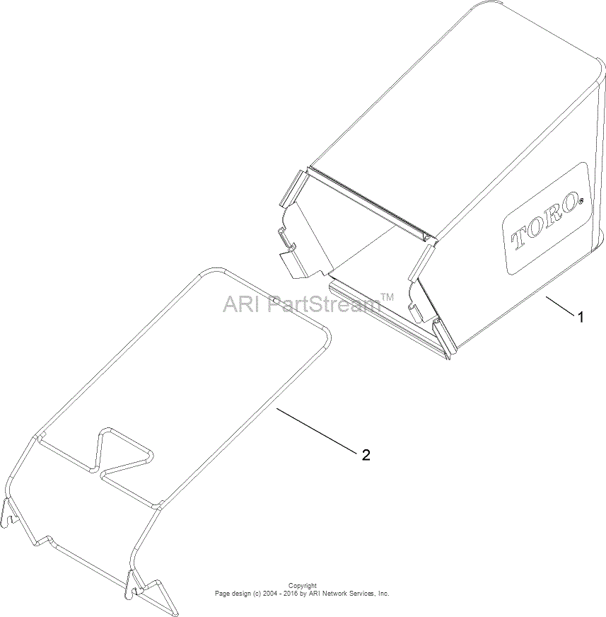 Toro 20070, 22in Recycler Lawnmower, 2006 (SN 260000001-260999999