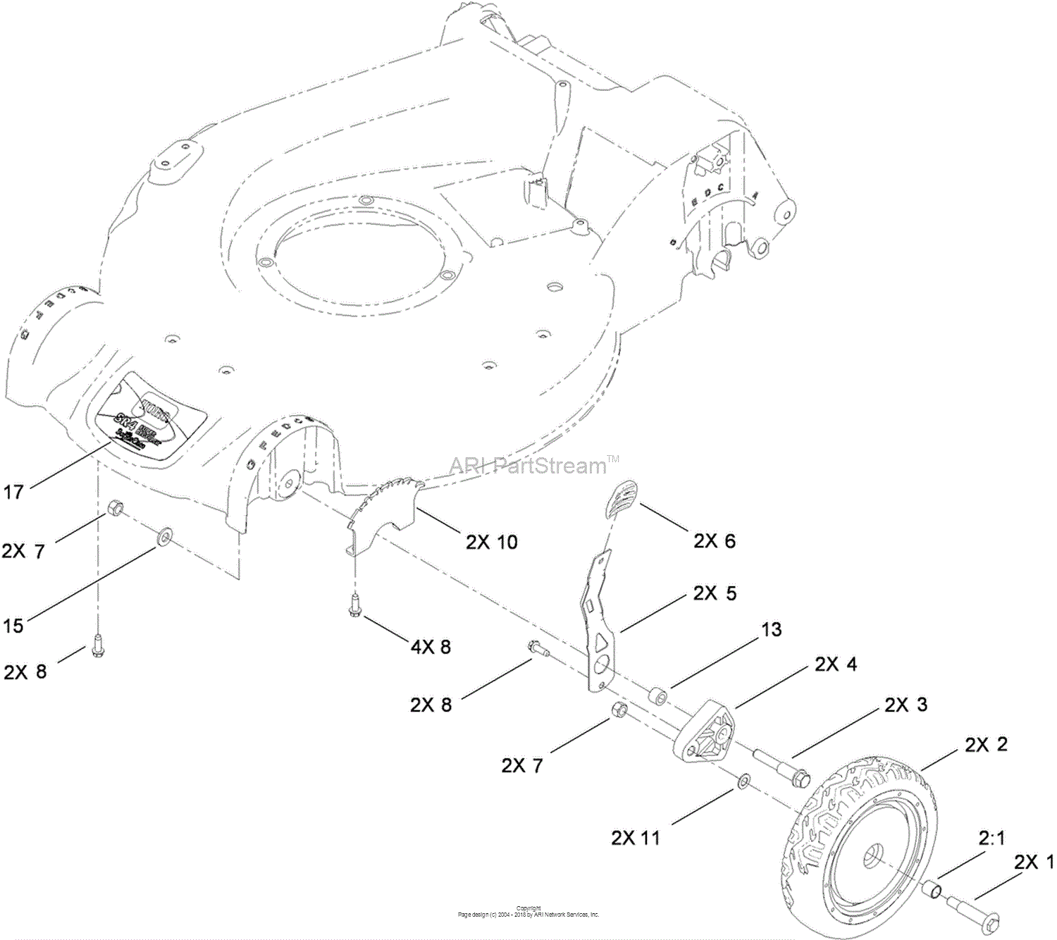 Toro 20092, Super Recycler Lawn Mower, 2010 (sn 310000001-310020057 