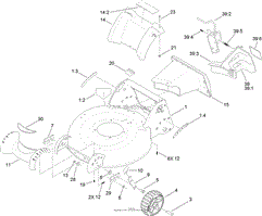 Toro 20997, 53cm Recycler Lawn Mower, 2011 (SN 311000001-311999999 