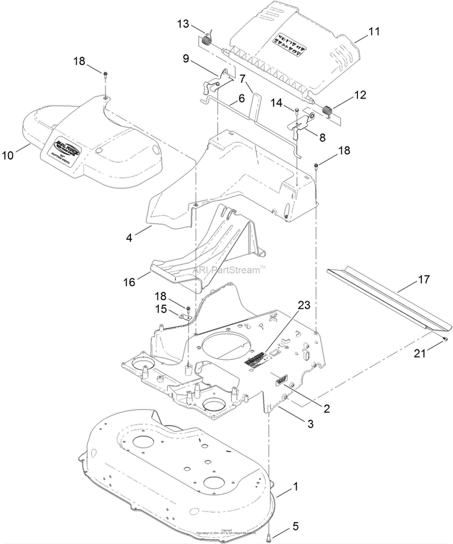 Toro 20199, TimeMaster 30in Lawn Mower, 2012 (SN 312000001 ...