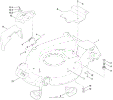 Toro 20382, Super Recycler Lawn Mower, 2012 (SN 312000001-312999999 ...