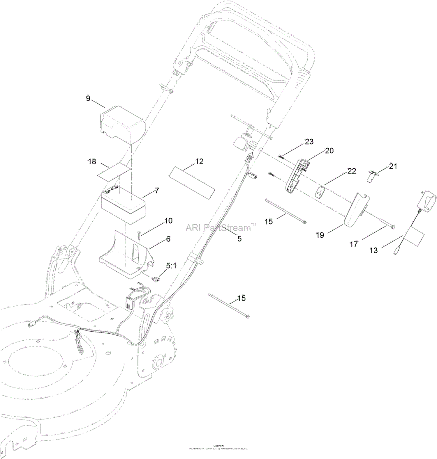 Toro Riding Mower Parts Diagram