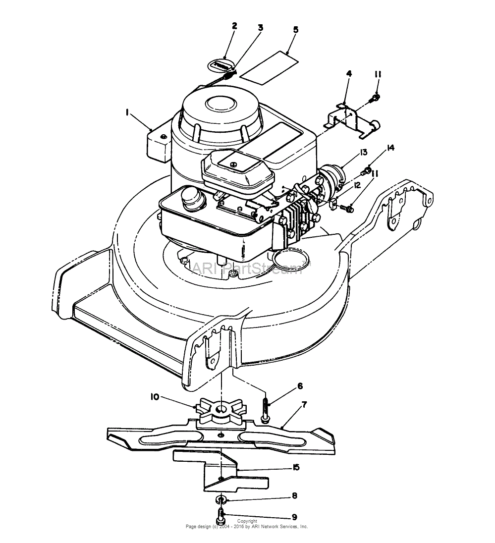 Toro 20181, 18in Recycler II, 1993 (SN 3900001-3999999) Parts Diagram ...